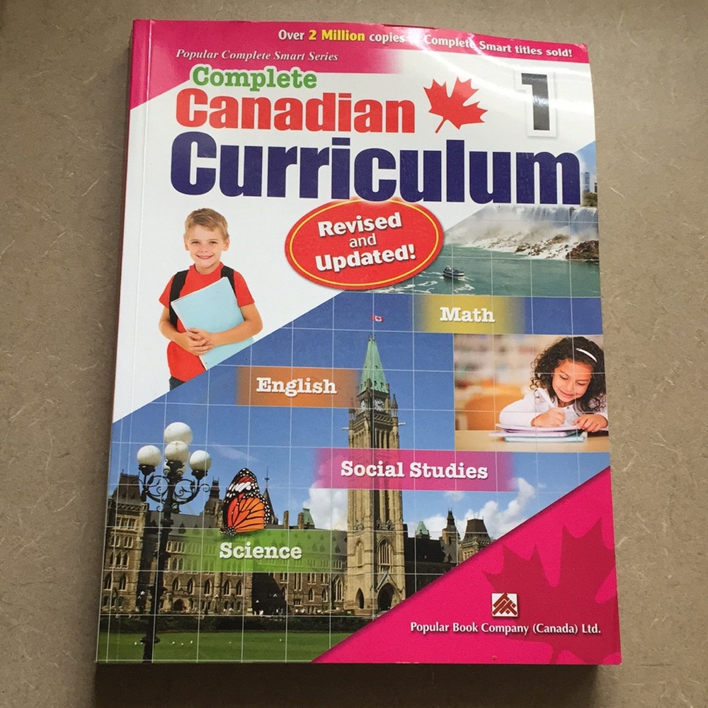 Complete Grade 1 Canadian Curriculum